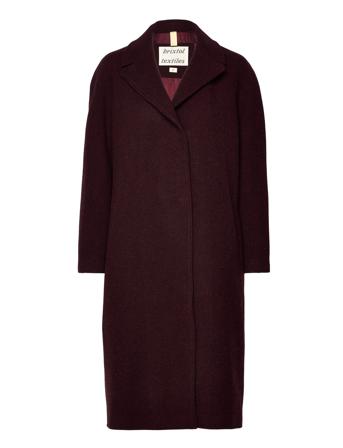 Deb Outerwear Coats Winter Coats Brun Brixtol Textiles*Betinget Tilbud