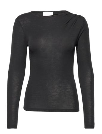 Jaimie Sweater T-shirts & Tops Long-sleeved Svart Creative Collective