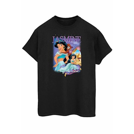 Aladdin Dam/Dam Jasmine Montage Bomull Boyfriend T-shirt