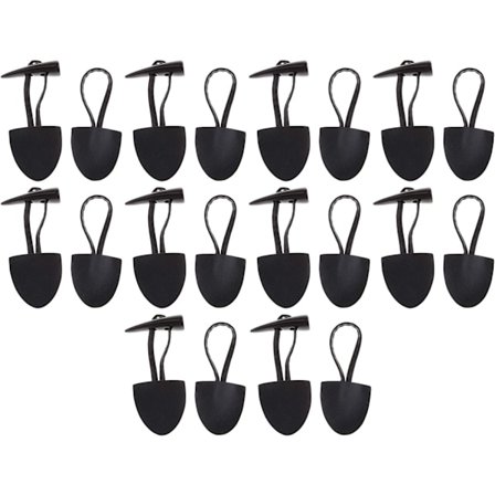 10 Sarjaa Sarvi-PU-Nahka Toggle-Painikkeita Takkiin, Takkiin, D