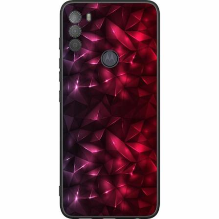 Motorola Moto G50 Svart Skal Tempting Red