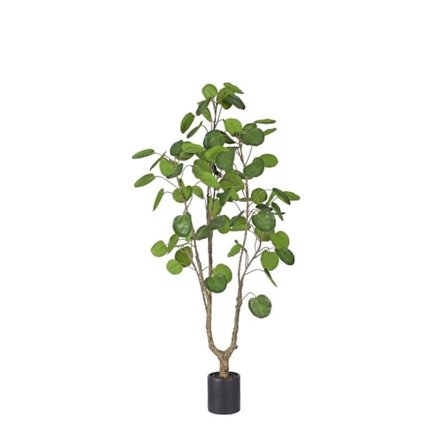 Kunstigt træ i potte, 150 cm, grøn PE