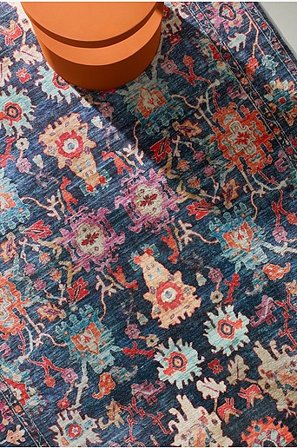 Jotex - Dywan z Włosiem Wielokolorowy - AMANI - Kup Dywany zdługim włosiem firmy Jotex