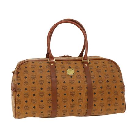 MCM Pre-owned, Weekend Bags Bruin, Dames, Maat:ONE Size