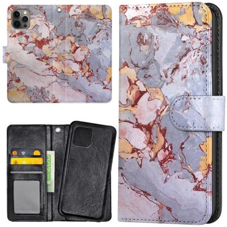 iPhone 11 Pro - Lommebok Deksel Marmor
