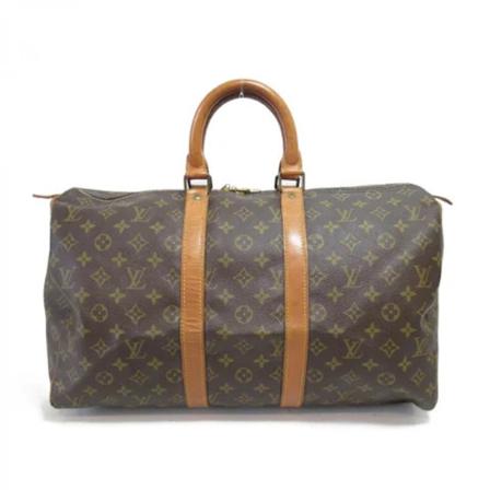 Louis Vuitton Vintage, Pre-owned Canvas travel-bags Bruin, Dames, Maat:ONE Size