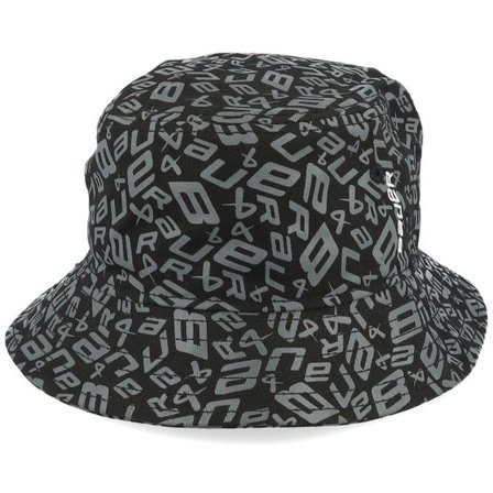 Bauer - Svart bucket Hatt - Kids Scramble Hat Youth Black Bucket @ Hatstore