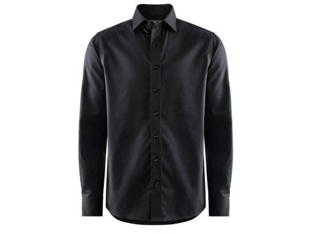 Skjorta Plainton tail svart M - Lyreco - Yrkeskläder - Skjortor och blusar - Skjortor