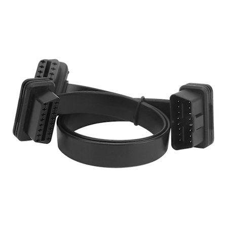 1 - 2 OBD -jatkokaapeli, jakaja, 16-nastainen liitin, 0,3 m, ammattimainen auton diagnostiikkatyökalu