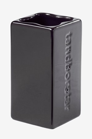 Cult Design - Tandbørsteholder Kub - Sort - Badeværelsestilbehør - Fra Homeroom