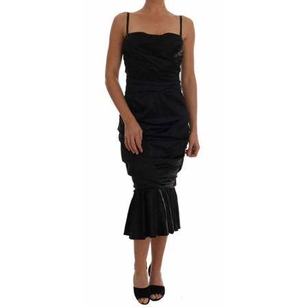 Dolce & Gabbana, Party Dresses Czarny, Kobieta, Rozmiar: L