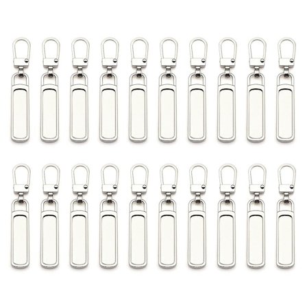 20 stk Glidelåstrekk Glidelåshode FARGE 2 FARGE 2