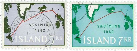 Island - AFA 367-368 - Stemplet