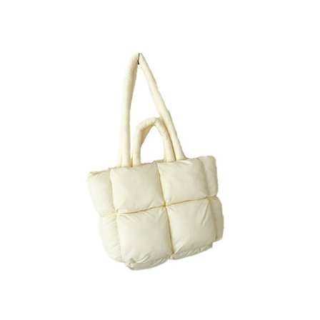 Stor Puffer Tote Bag Axelväska
