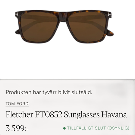 Tom Ford solglasögon