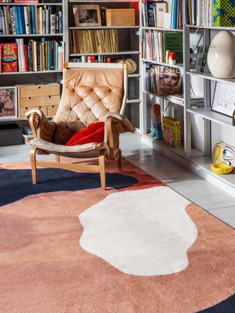 Big Sur Terracotta/Marine Petit Oeko-Tex Tapis