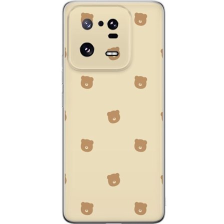 Mobilskal till Xiaomi 13 Pro med Björnmönster