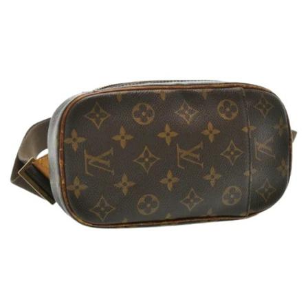 Louis Vuitton Vintage, Pre-owned Canvas louis-vuitton-bags Bruin, unisex, Maat:ONE Size