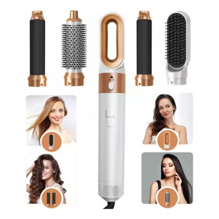 5-i-1 Hårføner, Q Air Blow Dry Børste