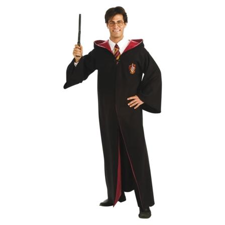Harry potter deluxe aikuisten asu viitta standardikoko gryffindo