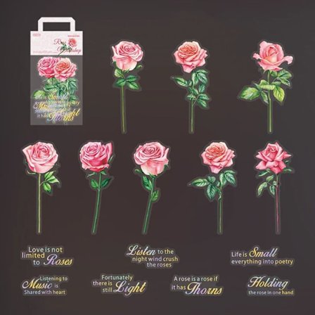 30 st Blomdekal Brevpappersklistermärke E E