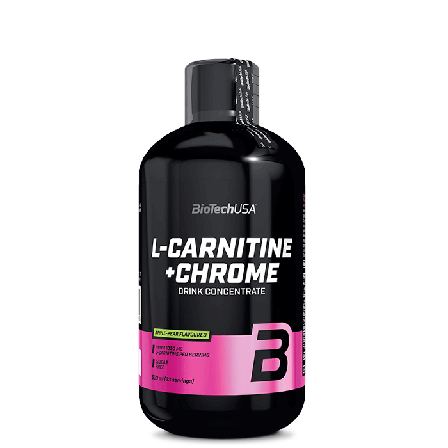 Biotech USA L-Carnitine, + Krom, 500 ml, Orange