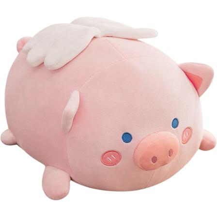 Söt Hundplyschkuddeleksak 13,7" (gris)