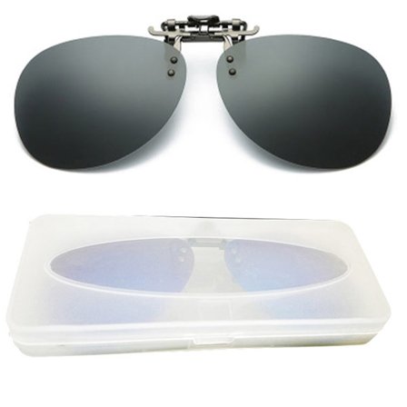 Stilrena Tunna Solglasögons Clip-on