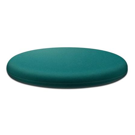 Rundt Memory Foam Putestol Pude Komfortabel Pustende Polstret Avføringstrekk Vaskbar Matte For Hjem Soverom Dark Green 35cm