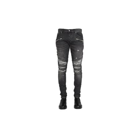 Balmain, Jeans Zwart, Heren, Maat:W34