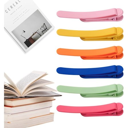 Automatiska Bokmärken för Barn, Bokmärken, Bokmärken, Lästillbehör, Silikonbokmärken för Böcker