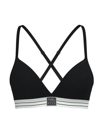 Björn Borg Core Original Triangle Bra Black S, Tøj & Bolig, Træningstøj, Sports-bh'er