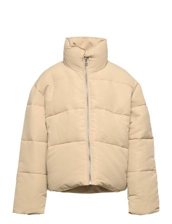 Wanda Jacket Fôret Jakke Beige Grunt
