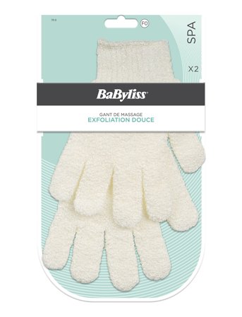 Babyliss Paris Skrubbhandskar - Nude - ONE SIZE