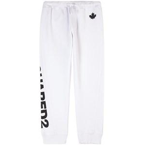 Kids - Dsquared2 White Logo Sweatpants 8 Years - Bottoms - 8 years - White - Junge