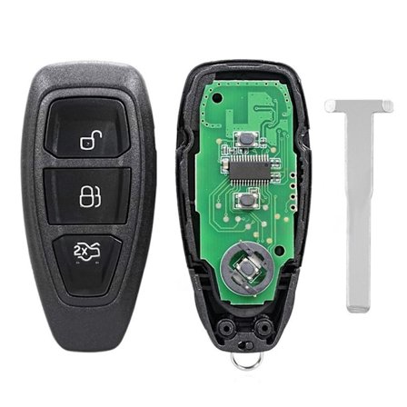 Fjernbetjening Bilnøgle Fjernbetjeningsnøgle 3 KNAP 3 KNAP