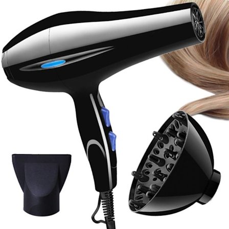 Hair Dryer - 1200W - With Concentrator & Diffuser