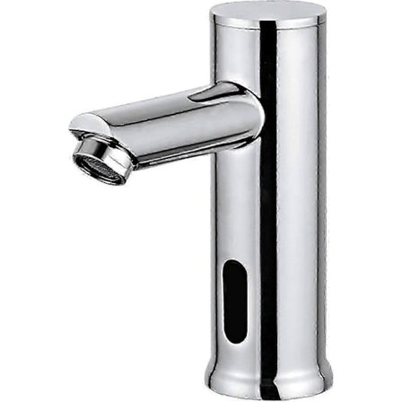 Automatisk sensorblandare för handfat, vattenbesparande elektronisk kran med kallt flöde