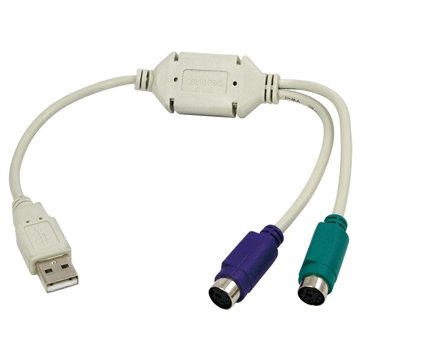 LogiLink Adapter USB A > PS/2 0.20m