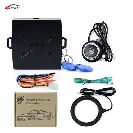 12V Bil Start Stop Knap Motor Tryk Start Knap Alarm Lås Nøglefri System Dør Tryk Knap Taktile Knapper