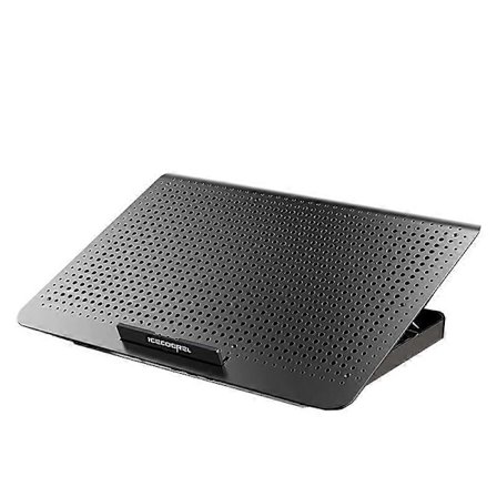 Gaming Laptop Kjøler Stille Vifte Metall Laptop Kjølematte To USB-porter Bærbar Justerbar Notebook Stativ Kompatibel med 13 15 17 Tommer-Perfet