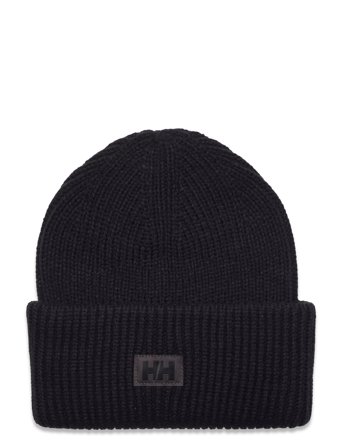 Hh Rib Beanie Black Helly Hansen