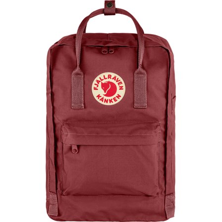 Fjällräven Kånken Laptop Bag in Ox Red | Size: 15", Vinylon-F