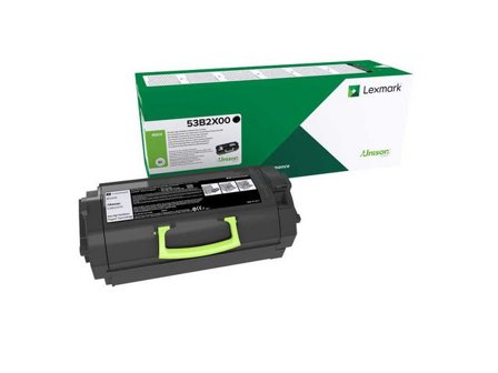 Lexmark Toner 53B2X00 Svart - Lyreco - Toner och bläck - Tonerkassetter - Toner Lexmark