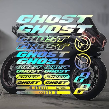 G178 Cykelram Vinyl Klistermärken För GHOST Landsvägscykel Mountainbike MTB BMX Cykelställ Dekal Cykel Dekorativa Tillbehör