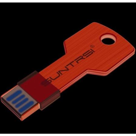 USB 2.0 -muisti (metalli) 16 Gt Grön