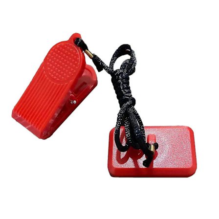 Sikkerhetslås for tredemølle, rektangel, nødstopptilbehør, kompatibel sikkerhetsnøkkel for løpemaskin, kompatibel med fitness _ Newway