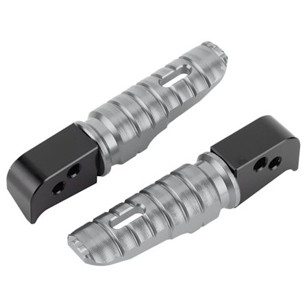 Par Bakre Fotpinnar Aluminiumlegering Pedaler Modifierade Delar Passar KYMCO AK550 2017-2019 Titanium