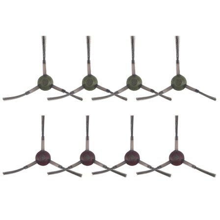 8 st Sidoborstar för ECOVACS DEEBOT OZMO T9 T9 /T8 MAX T8 POWER T8 /N8 PRO Robotdammsugartillbehör