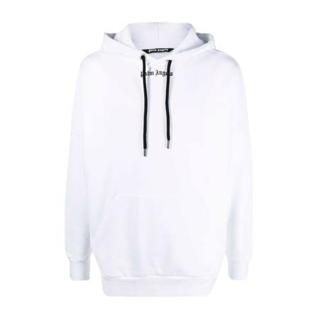 Palm Angels Hoodies , Wit , Heren , Maat: L